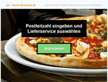 Tablet Screenshot of essenbestellen.de